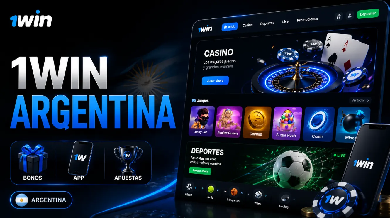 1Win Casino Online Argentina con App, Bonos y Apuestas