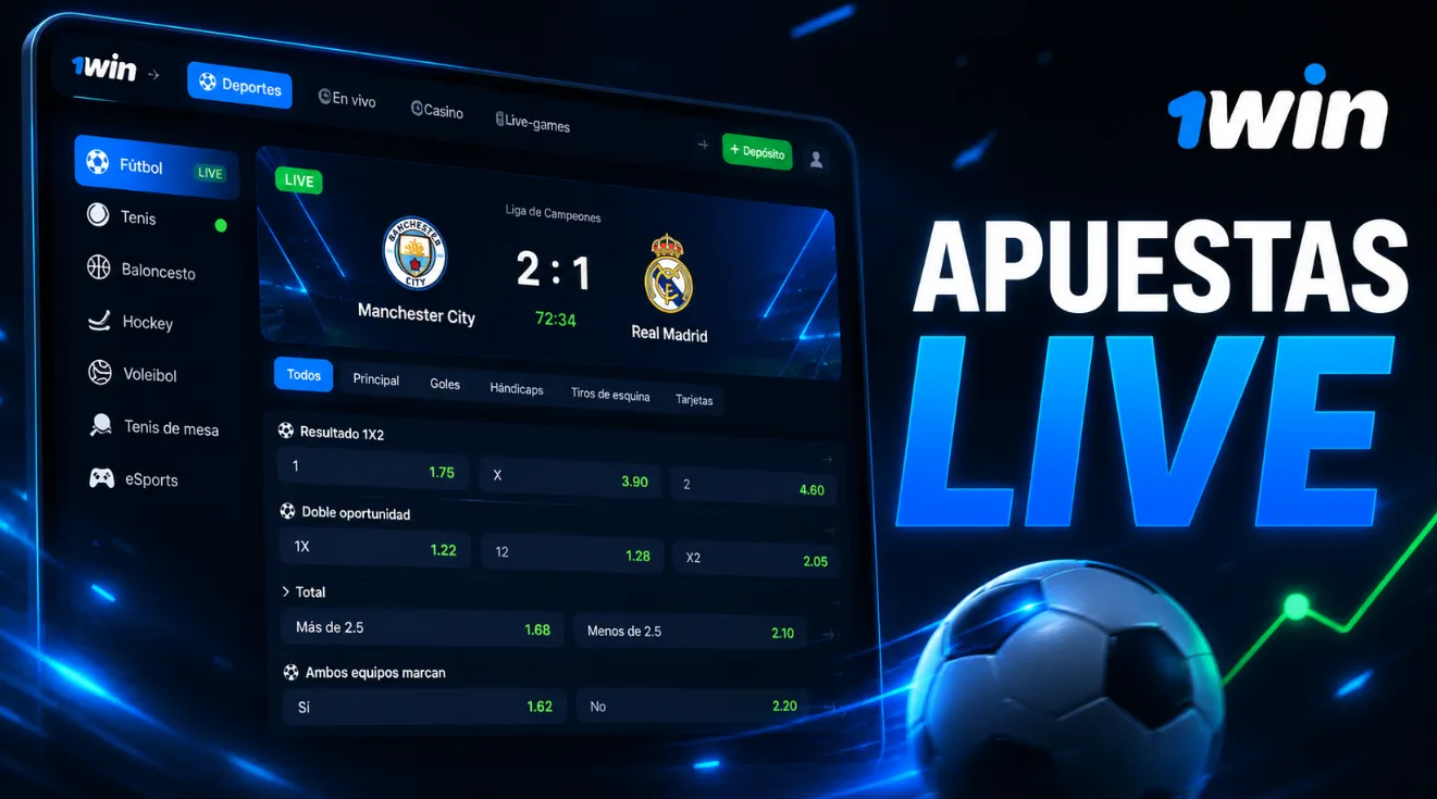 Prematch y live betting para diferentes escenarios