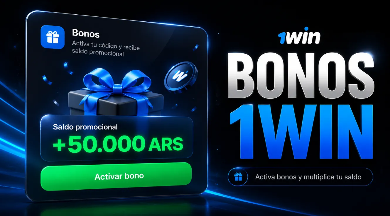 Bonos de 1win para activar saldo promocional