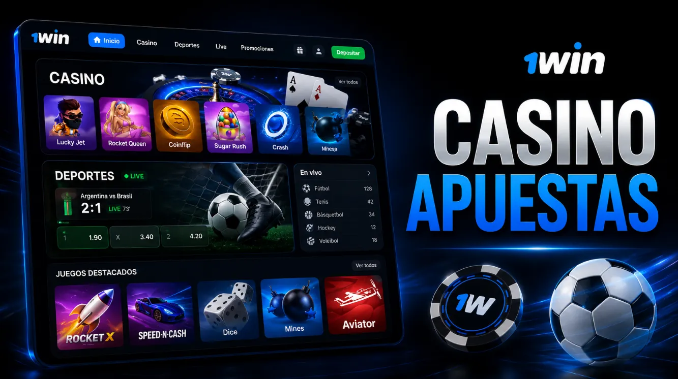 Casino online, apuestas deportivas y juegos rápidos en una cuenta